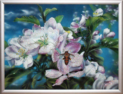 Картина Swarovski "Яблони в цвету" Y-100