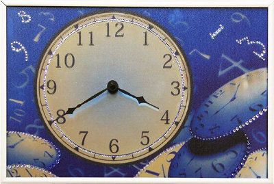 Настенные часы Swarovski "Пространство и время" CHS-097