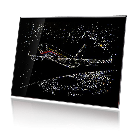 Картина Swarovski "Ночной полет" Н-001st