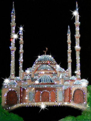 Картина Swarovski "Мечеть" M-307-gf