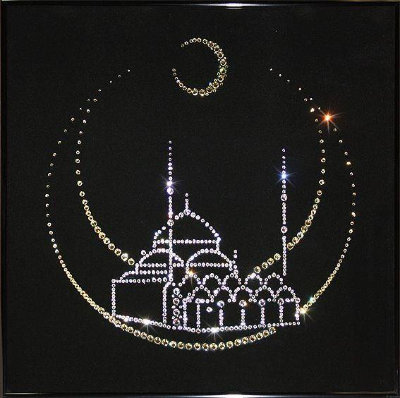 Картина Swarovski "Мечеть" M-150