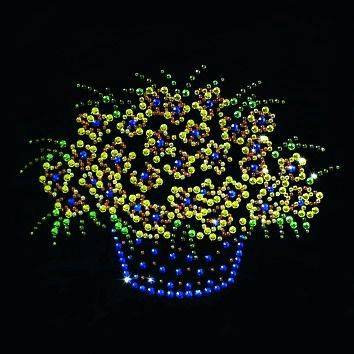 Картина Swarovski "Корзина с цветами" K-025