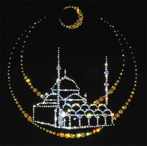 Картина Swarovski "Мечеть" M-010