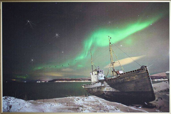 Картина Swarovski "Северное сияние" S-021