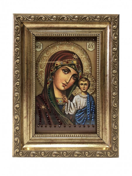 Икона Swarovski "Икона Божией матери Казанская 2" 2128-gf