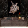 Картина Swarovski "Морская черепаха" cherepakha-gf