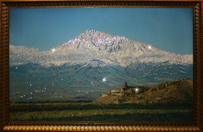 Картина Swarovski "Гора Арарат (Сис Масис)" 1409-gf