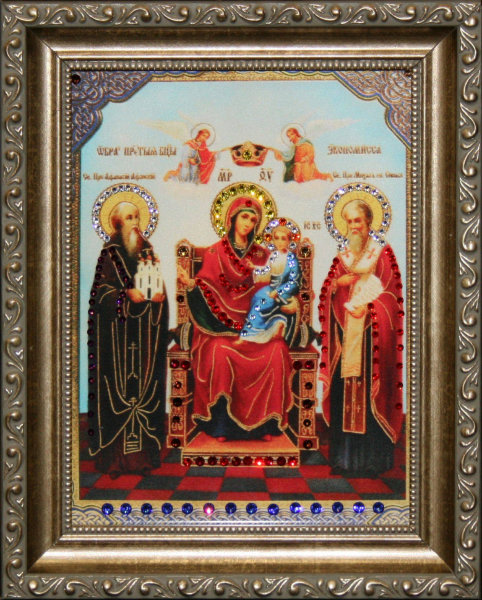 Икона Swarovski "Экономисса" 1534-gf