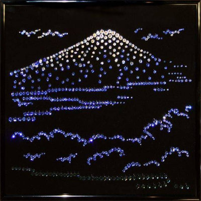 Картина Swarovski "Гора Фудзи" G-102