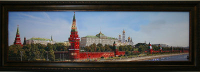 Картина Swarovski "Большой Кремлевский дворец" 1494-gf