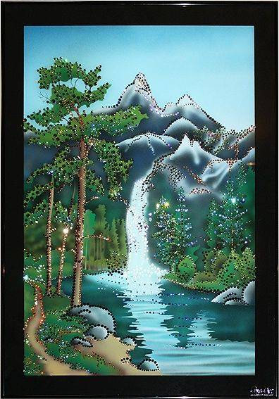 Картина Swarovski "Водопад чудес" V-056