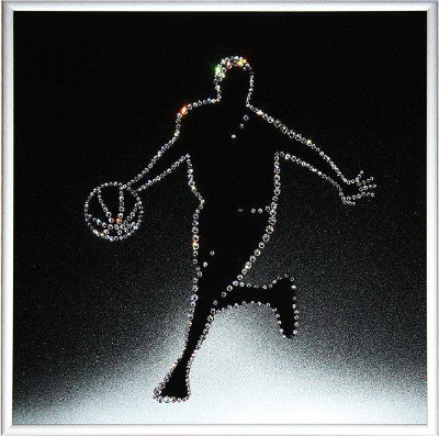 Картина Swarovski "Баскетболист" B-101