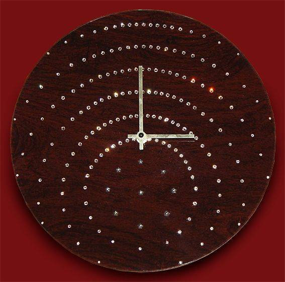 Настенные часы Swarovski "Россыпь звезд" CHS-031