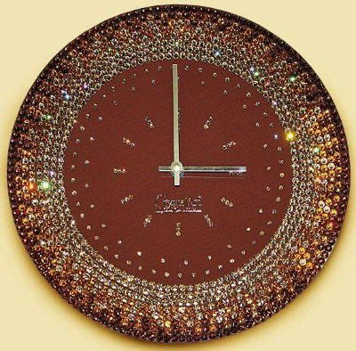 Настенные часы Swarovski "Солнечное ожерелье" CHS-032