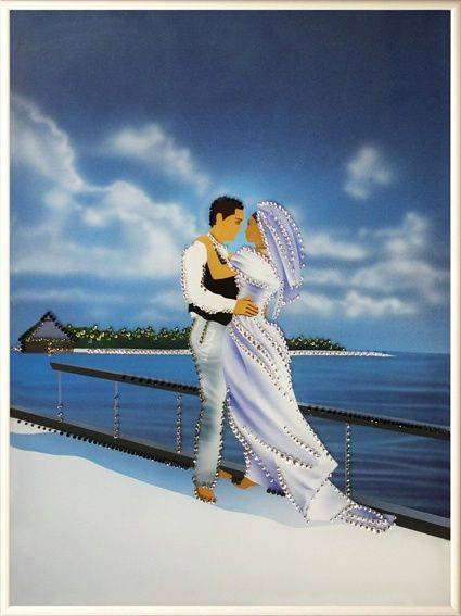 Картина Swarovski "Свадебное путешествие" S-081