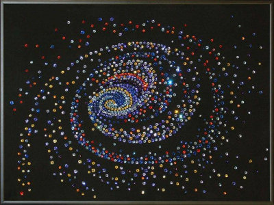 Картина Swarovski "Галактика" G-001