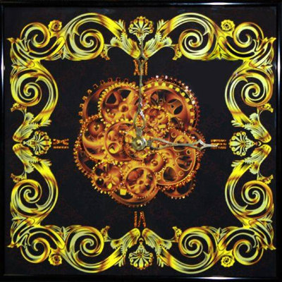 Настенные часы Swarovski "Звездный час" CHS-039