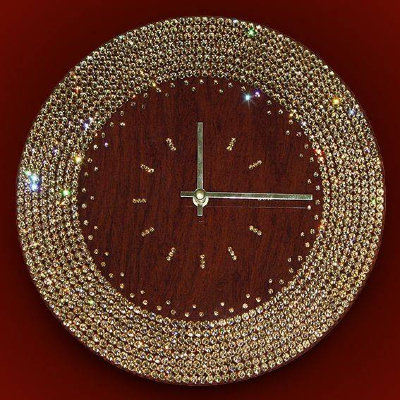 Настенные часы Swarovski "Ожерелье-3" CHS-042