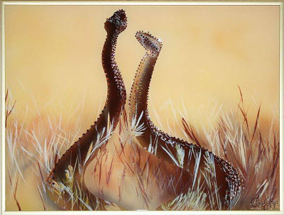 Картина Swarovski "Влюбленные змейки" V-103