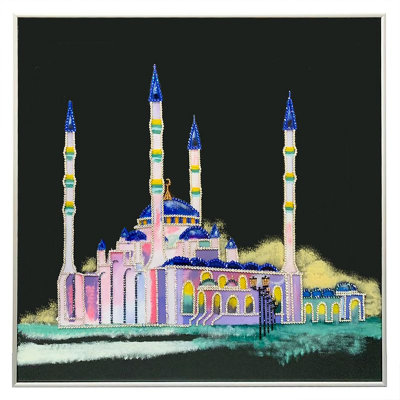 Картина Swarovski "Мечеть Сердце Чечни" 2178-gf