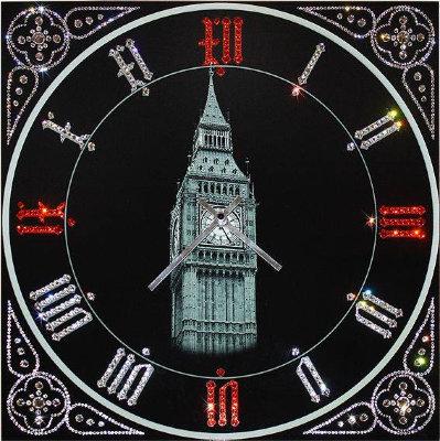Настенные часы Swarovski "Биг Бен" CHS-063