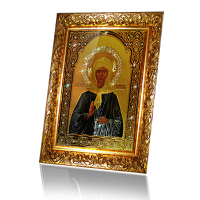 Икона Swarovski "Святая Матрона" И-017st