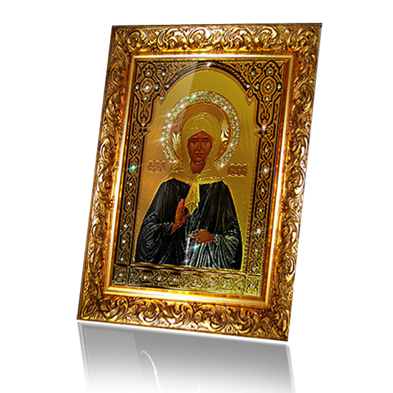 Икона Swarovski "Святая Матрона" И-017st