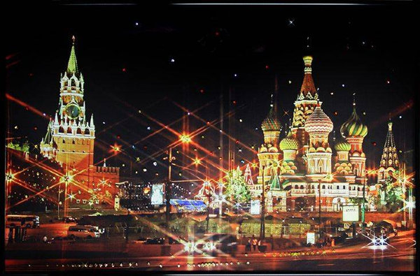 Картина Swarovski "Ночная Москва" KS-015