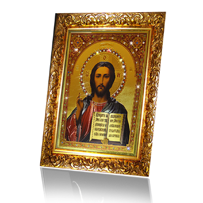Икона Swarovski "Иисус Христос" И-020st
