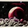 Картина Swarovski "Планета - 2" 1906-gf