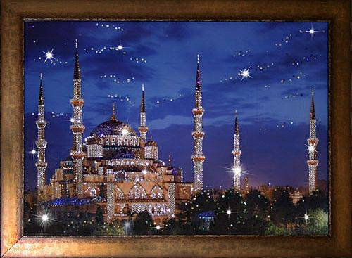 Картина Swarovski "Большая Мечеть" B-301-gf