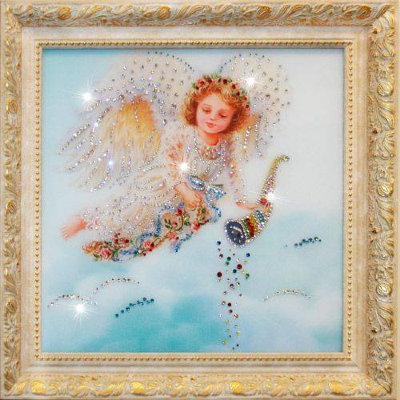 Картина Swarovski "Ангел изобилия" A-221-gf